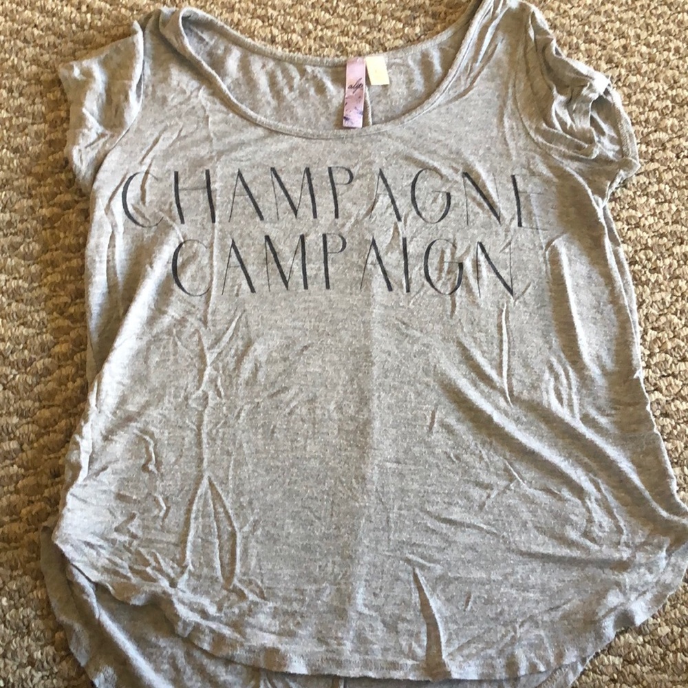 Champagne campaign T-shirt